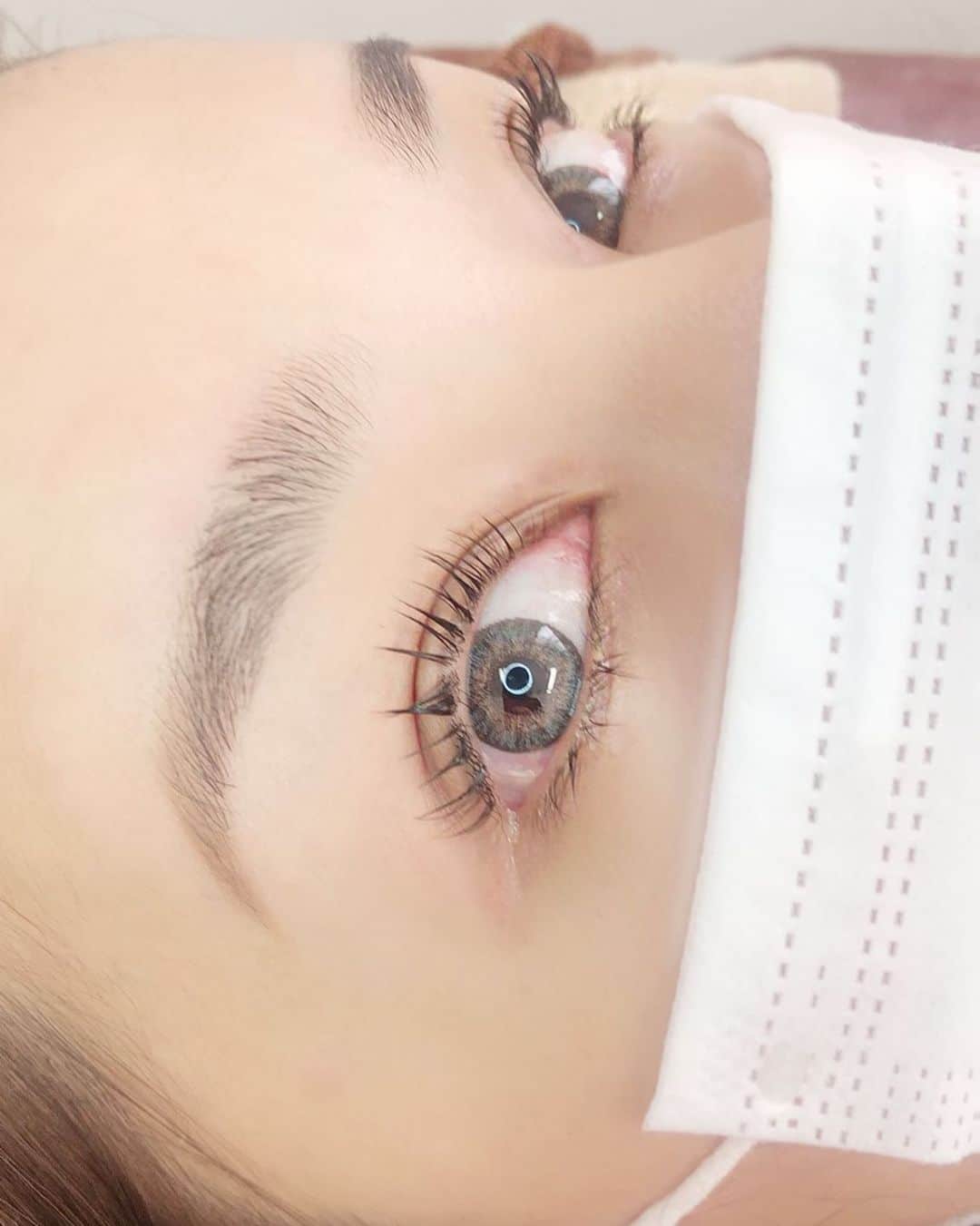 のインスタグラム：「マスクしてても、すっぴんでも目力で👁🙆‍♀️ #bonito渋谷 #バービーカール #barbiecurl  #まつ毛カール　 #目力アップ  #すっぴん向上委員会」