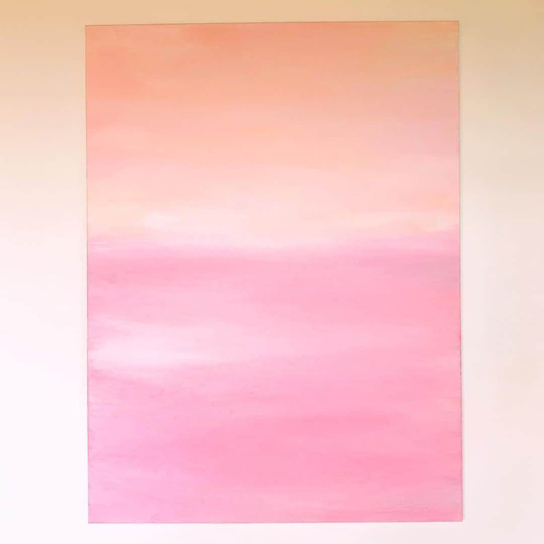 山崎美弥子さんのインスタグラム写真 - (山崎美弥子Instagram)「Painting of Ocean and Sky  海と空の絵。」6月2日 12時28分 - miyakoyamazaki