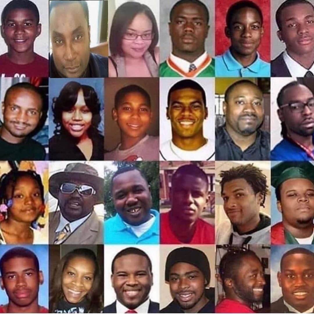 コリン・ハンクスのインスタグラム：「Unarmed. Killed. #blackouttuesday  TRAYVON MARTIN, KEITH SCOTT, ATATIANA JEFFERSON, JONATHAN FERRELL, JORDAN EDWARDS, STEPHON CLARK, AMADOU DIALLO, RENISHA MCBRIDE, TAMIR RICE, SEAN BELL, WALTER SCOTT, PHILANDO CASTILE, AIYANA JONES, TERRENCE CRUTCHER, ALTON STERLING FREDDIE GRAY, JOHN CRAWFORD, MICHAEL BROWN, JORDAN DAVIS, SANDRA BLAND」