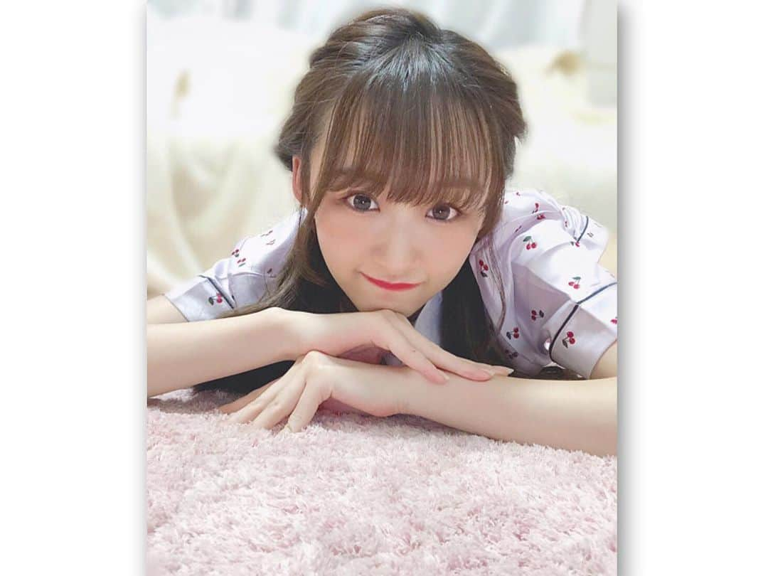 音嶋莉沙さんのインスタグラム写真 - (音嶋莉沙Instagram)「🍒さくらんぼのルームウェア🍒﻿ さくらんぼ柄大好き♡♡﻿ ﻿ ﻿ ﻿ ﻿ #gu #ルームウェア」6月2日 23時52分 - otoshima_risa