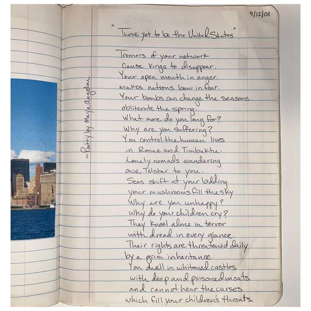 ジェラ・マリアーノのインスタグラム：「• • •  Tremors of your network cause kings to disappear. Your open mouth in anger makes nations bow in fear. Your bombs can change the seasons. Obliterate the spring. What more do you long for? Why are you suffering? You control the human lives in Rome and Timbuktu. Lonely nomads wandering  owe Telstar to you. Seas shift at your bidding.  Your mushrooms fill the sky. Why are you unhappy? Why do your children cry? They kneel alone in terror  with dread in every glance. Their rights{nights} are threatened daily by a grim inheritance. You dwell in whitened castles with deep and poisoned moats and cannot hear the curses  which fill your children’s throats.  These Yet To Be The United States 🖤Maya Angelou」