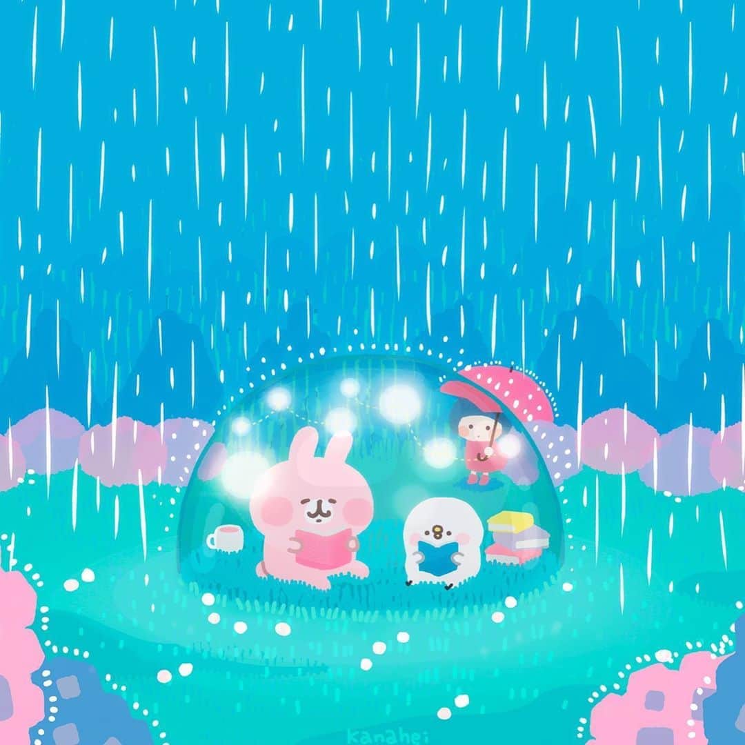 カナヘイさんのインスタグラム写真 カナヘイinstagram 雨ごもり 6月壁紙 6月2日 15時58分 Kanahei