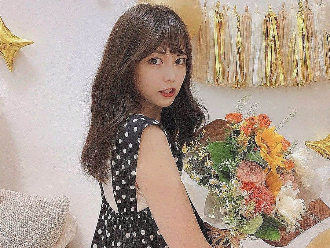 前田亜美のインスタグラム：「. . 6月1日で25歳になりました𓂃𓈒𓏸. . . 早いですね。。。. 今年は女子力アップ目指します🌷🌷🌷. . . 笑顔を忘れず楽しく生きる⸜‪‪☺︎‬⸝‬‪‪. . #誕生日 #25歳 #6月1日」