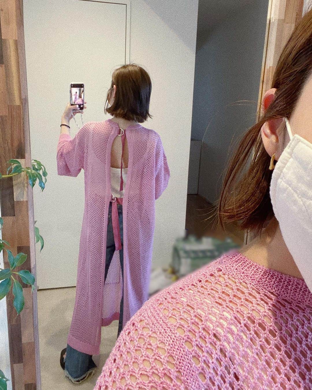 高橋愛さんのインスタグラム写真 - (高橋愛Instagram)「背中、ぱっかーすたいる。 ㅤㅤㅤㅤㅤㅤㅤㅤㅤㅤㅤㅤㅤ ㅤㅤㅤㅤㅤㅤㅤㅤㅤㅤㅤㅤㅤ #今日のたかはし #リトルスージー #ピンクBBA」6月2日 18時47分 - i_am_takahashi