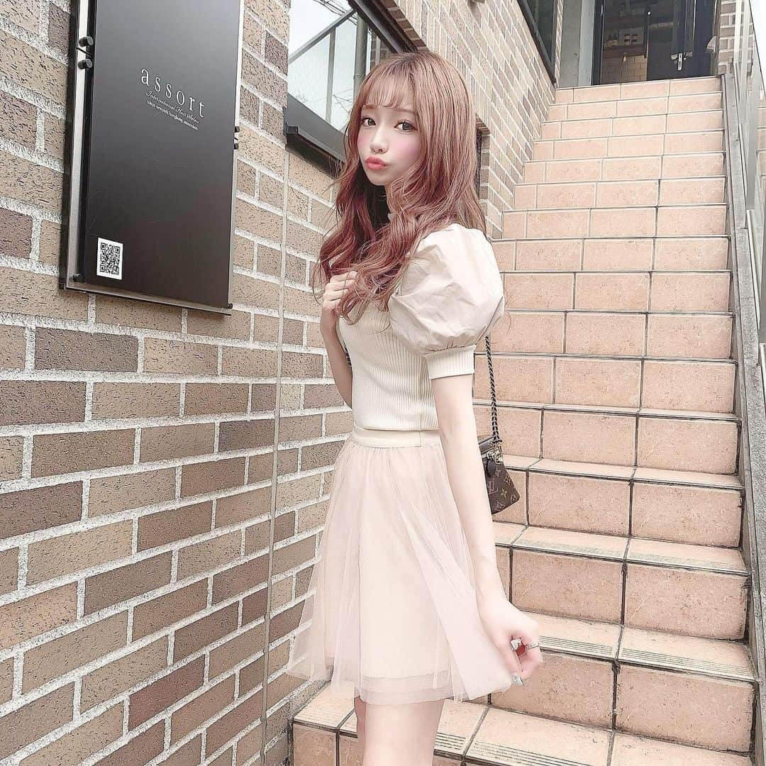 あやちゃんさんのインスタグラム写真 あやちゃんinstagram ガーリー系どうですか ふわっとスカートは Andrabbit Official 今日のコーデ ファッションコーデ ガーリーコーデ ガーリーファッション Ootd 表参道カフェ 表参道ランチ 表参道グルメ