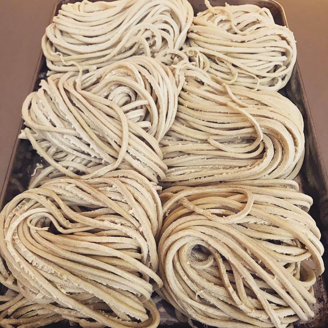桜井誠のインスタグラム：「今日の推し麺 オーション100% 加水率33% #自作ラーメン　#おうちで桜井食堂　#麺スタグラム #ラーメン」