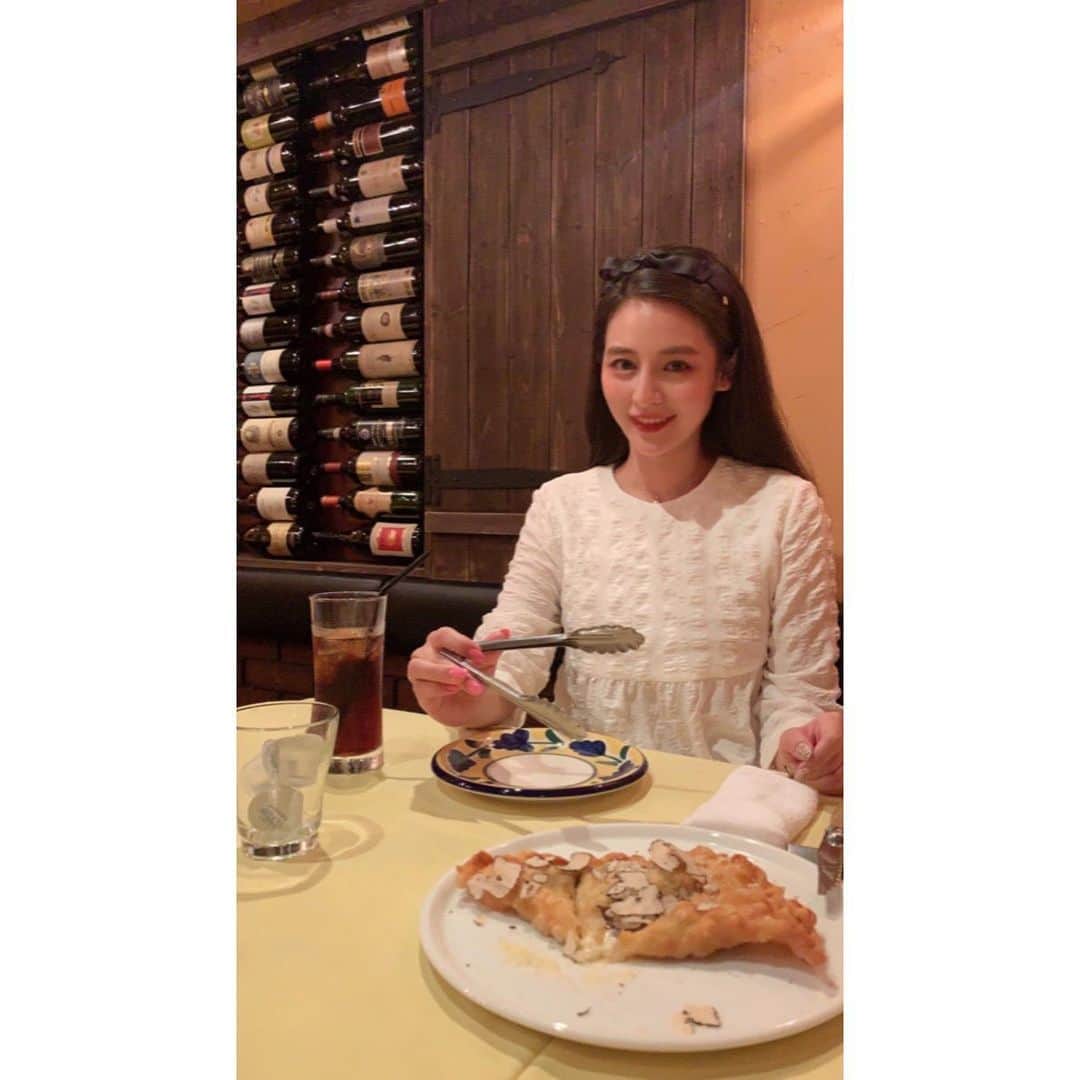 立花陽香さんのインスタグラム写真 - (立花陽香Instagram)「美味しいイタリアンのお店を見つけたから、また行こう😍🇮🇹お供して下さい❗️ . #銀座 #東銀座 #TrattoriaLaGrotta #truffe」6月2日 21時02分 - haruka_4