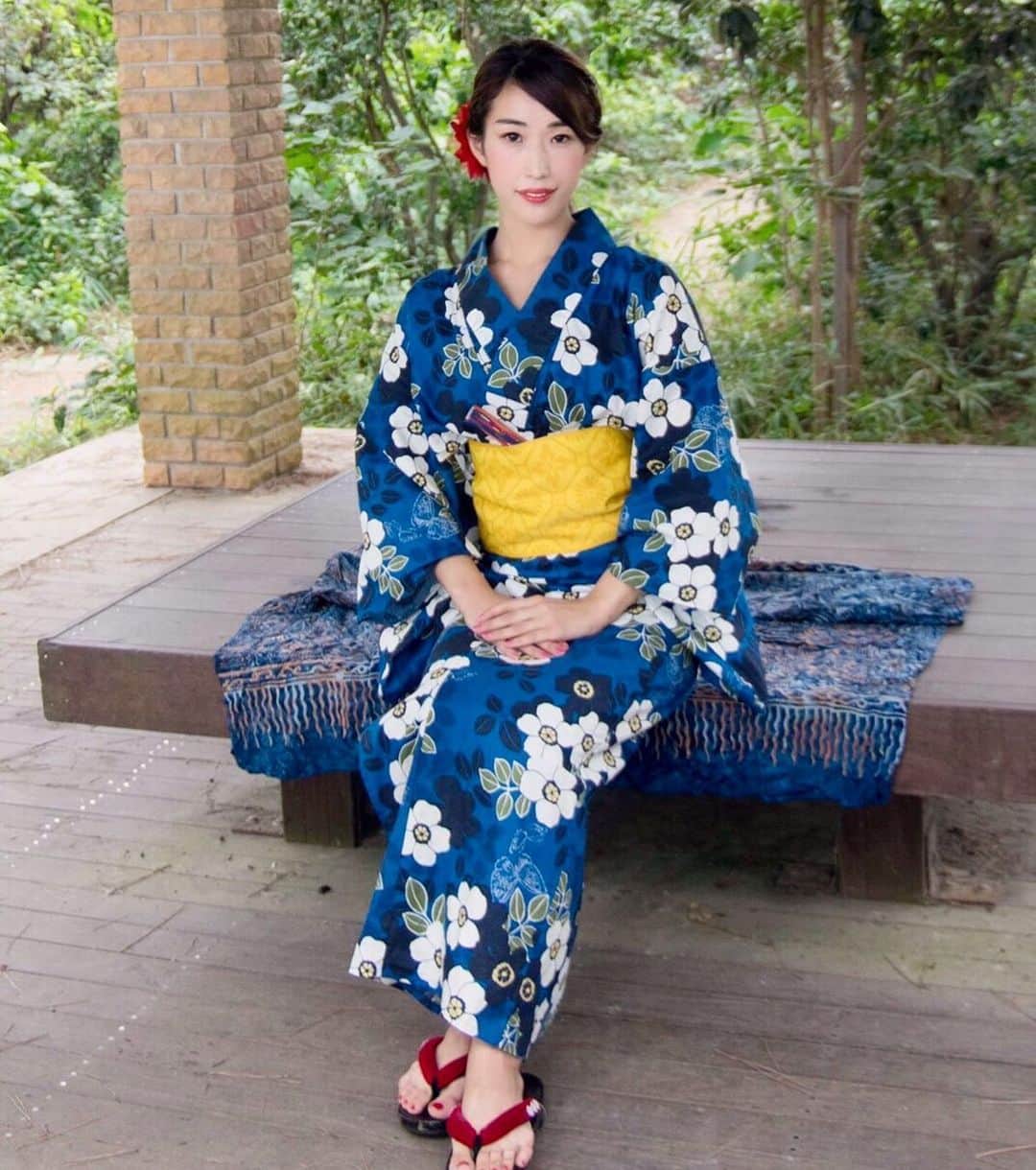 近藤夏奈のインスタグラム：「OYASUMI🌝﻿ ﻿ ﻿ ﻿ ﻿ この時の撮影なつかしい📸👘」