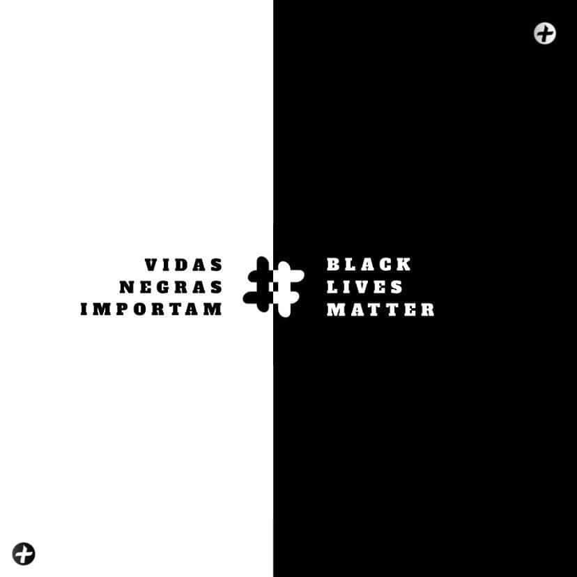 ルイス・アドリアーノのインスタグラム：「#VidasNegrasImportam e #LivesBlacksMatter.」