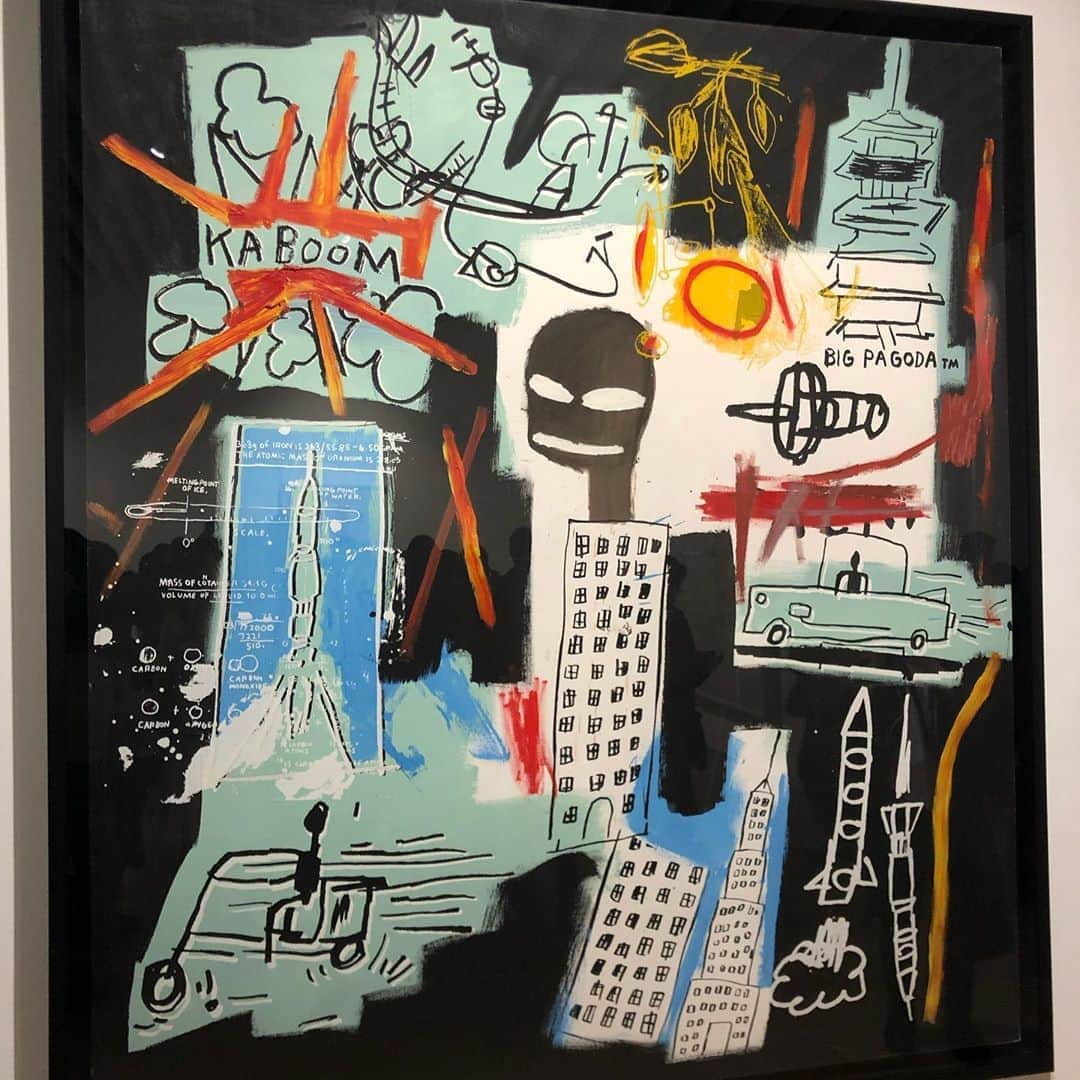 白石小百合さんのインスタグラム写真 - (白石小百合Instagram)「. こういうときこそ改めてバスキアを鑑賞したい。 . #basquiat #jeanmichelbasquiat #ironyofthenegropoliceman #untitled #Carbon/Oxygen #napoleon #fooey  #art #artstellus #art #socialsatire #blackartist #conpemporaryart」6月3日 2時03分 - sayurishirais