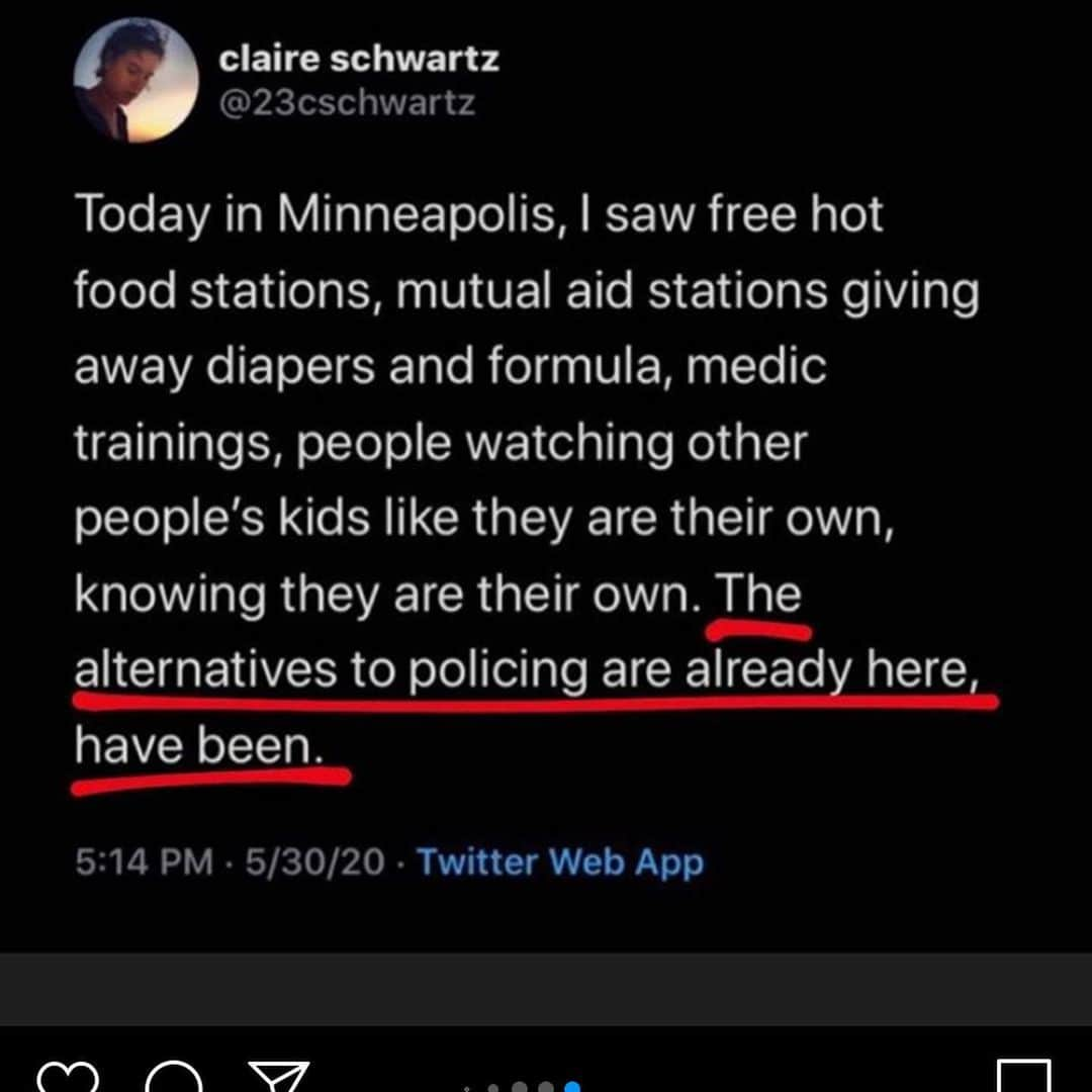 SWMRSさんのインスタグラム写真 - (SWMRSInstagram)「Taking some time to donate to some of the bail funds in the thread from the first screen grab today. Taking some time to educate ourselves. If abolishing the police and the prison industrial complex sounds crazy to you then you haven’t listened to the ideas, and are being willfully ignorant. Time for us to come together and follow the leadership of the black community as we build a new vision of the future.」6月3日 3時39分 - swmrs