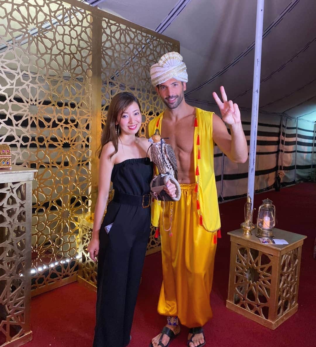 杉山由紀子さんのインスタグラム写真 - (杉山由紀子Instagram)「懐かしの写真♪ Dubai🐪砂漠でpartyのときの💛 * はやくまた海外いきたいな✨✨ * * * #dubai #砂漠 #砂漠パーティー #海外 #海外旅行 #travel #trip #party #イケメン」6月3日 3時41分 - yukikosugiyama
