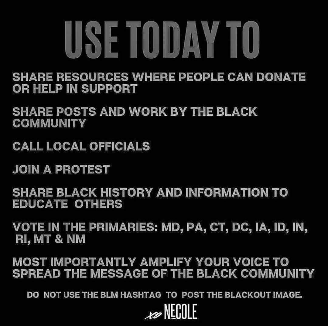 マディソン・ペティスさんのインスタグラム写真 - (マディソン・ペティスInstagram)「Some productive ways you can help on #BlackoutTuesday 🖤 Link in my bio for resources on how to get involved.」6月3日 4時01分 - madisonpettis