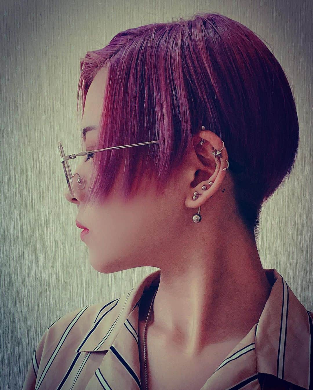 小山星奈さんのインスタグラム写真 - (小山星奈Instagram)「『眼鏡と横顔』」6月3日 7時42分 - sena_pimms