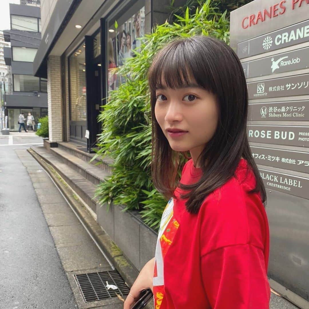 福田愛依さんのインスタグラム写真 - (福田愛依Instagram)「久しぶりの髪メンテナンス☺︎❤︎ うぅ嬉しい、、☺️ @kanou_t さんありがとうございました！」6月3日 17時40分 - meii_cheer