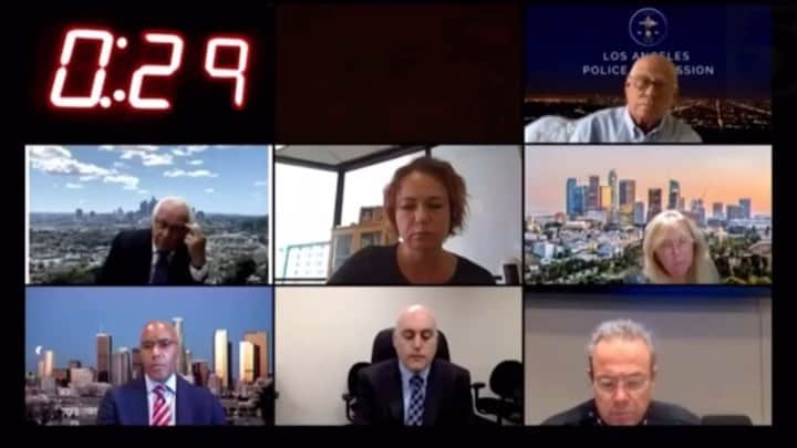 ゼリカ・シルバーのインスタグラム：「Waited 7 hours to speak to the LA Police Commission for a whole 29 seconds! I had a 2 min speech planned out but they kept cutting back the time. You can still submit written public commentary: policecommission@lapd.online | Sign my petition while you are at it! Link in bio. ✊🏼✊🏾✊🏿」