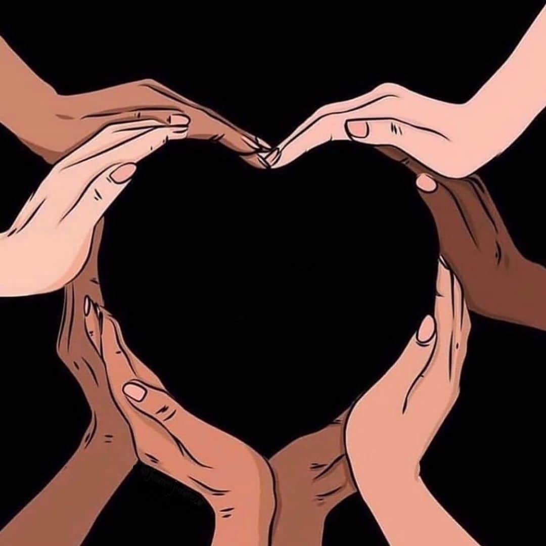ノウィキ茉莉のインスタグラム：「✊🏿✊🏾✊🏽✊🏼✊🏻 . . #blacklivesmatter #blackoutday2020 #blackouttuesday」