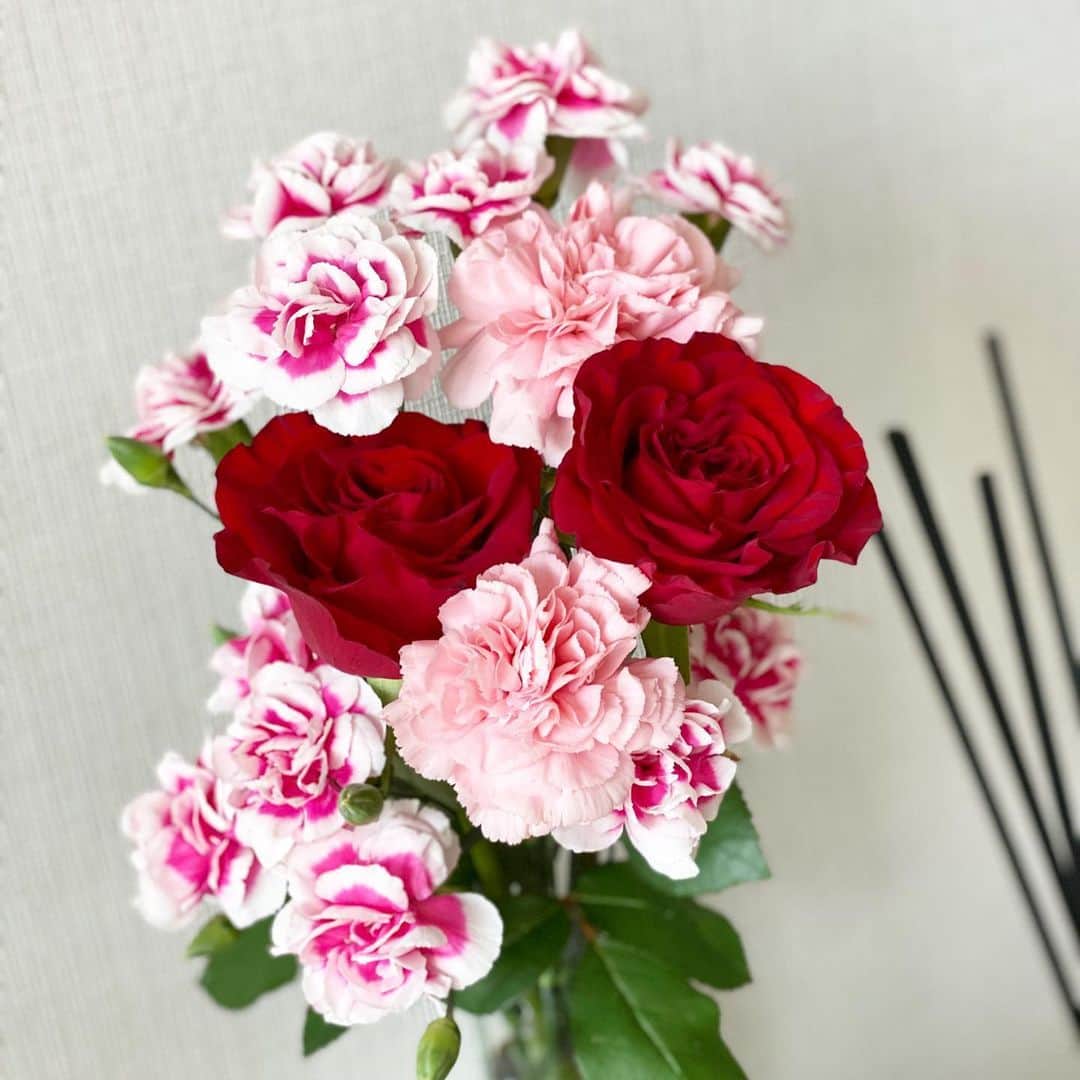 吉田美紀さんのインスタグラム写真 - (吉田美紀Instagram)「・ ・ お稽古や塾が再開し 徒歩圏内にはひとりでの往復を久しぶりにする娘。 ・ 母の日と誕生日のプレゼント♡と お花を買ってきてくれました。 ・ よかったのに…という思いと 本当にありがとう♡という気持ち˚✧₊⁎ ・ 特に“お小遣い”という制度がまだない我が家。 お小遣いはお手伝いをした時にお駄賃を少し。 それをはたいてくれたと思うと泣けちゃいます😢 ・ 今月は娘の誕生日🎂 もうすぐ12歳です･:*+. ・ ・ #flowers #thankyou #daughter #お花 #プレゼント #ありがとう」6月3日 11時54分 - miki__yoshida
