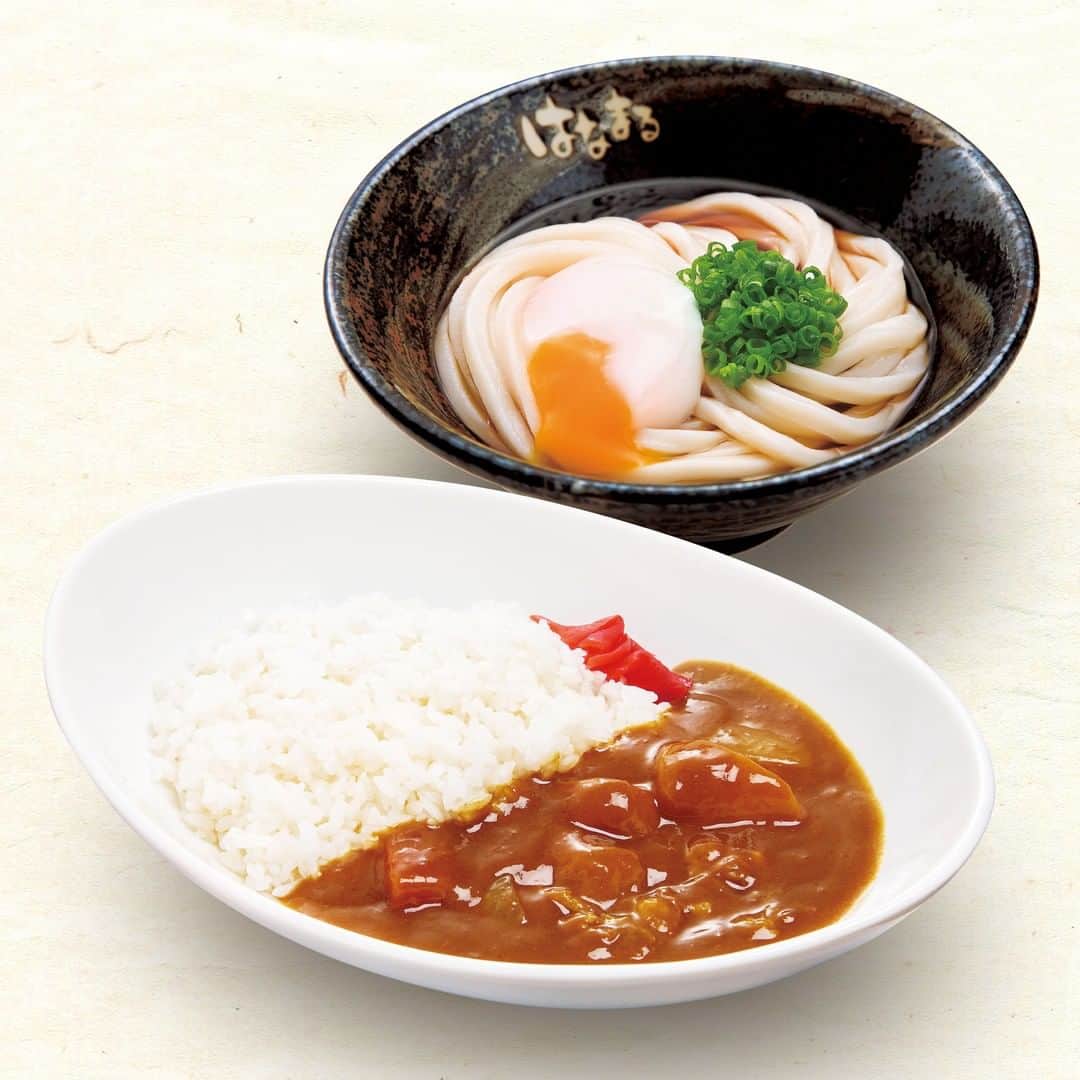 はなまるうどんのインスタグラム：「はなまるうどんの「カレーライス」を #たけてれ でお話いただいたのを聞いてビックリ🍛🍛🍛 おうちカレーで美味しいと 佐藤健さんに言っていただけるなんて～光栄です✨  ぜひ、はなまるうどんのカレーライスご賞味ください～🥄 佐藤健『たけてれvol.69』 https://www.youtube.com/watch?v=0UD-ZWJFPNw」