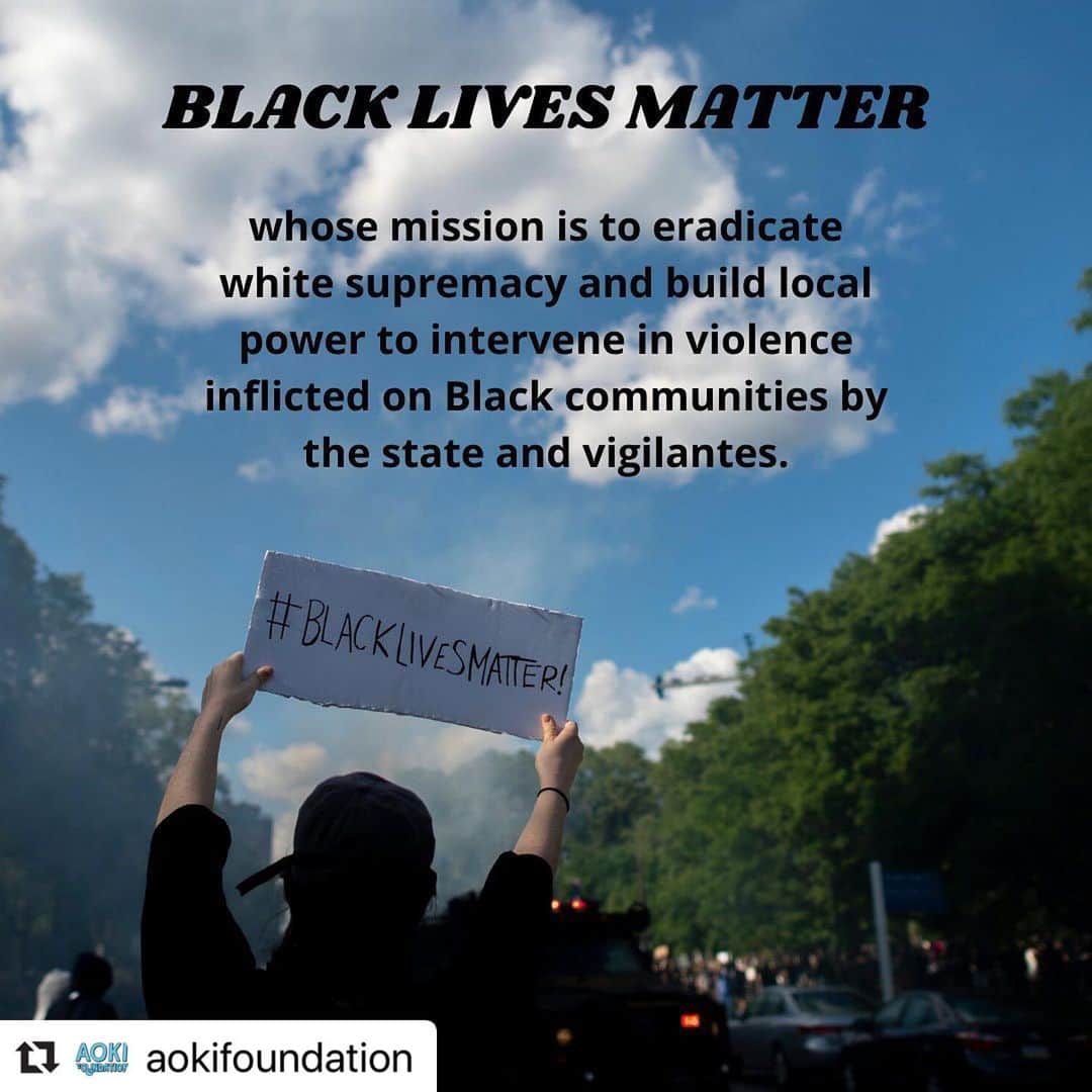 スティーヴ・アオキさんのインスタグラム写真 - (スティーヴ・アオキInstagram)「We are making a pledge.  As a commitment to affect change, all donations to the Aoki Foundation will be DOUBLED over the next week and donated equally to support: The George Floyd Memorial Fund, Black Lives Matter, Know Your Rights Camp, NAACP and Color of Change. The @aokifoundation and I will be donating $50K to these organizations.  We will continue to fight racism and stand with the Black community even after these protests are finished, and especially when we can help amplify Black voices.  The only way forward is together, and we will not stand for anything less than equality.」6月3日 12時12分 - steveaoki