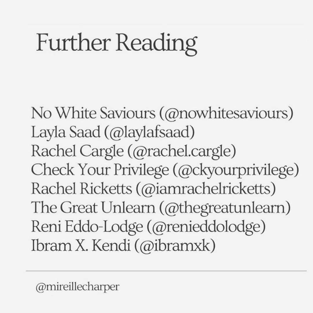 エリン フェザーストンさんのインスタグラム写真 - (エリン フェザーストンInstagram)「Thank you @mireillecharper for laying out these thoughtful steps on how to begin for those of us who want to show up for BIPOC but realize we still have much to learn. I’ll be sharing other inspiring, informative content and resources in my stories throughout the week and beyond #blackouttuesday #amplifymelanatedvoices」6月3日 13時44分 - erinfetherston