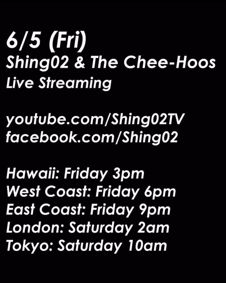 Shing02のインスタグラム：「If you're down with the HISTORY of hiphop, jazz, reggae, funk... you already know what TIME it is. The RHYTHM is the heartbeat of the culture, and our CRAFT is a humble offering. The MUSIC will never stop, or be stopped.  6/5 (Fri) we're streaming LIVE with the full band, join us for a set with some japanese tunes and new instrumental jams!」