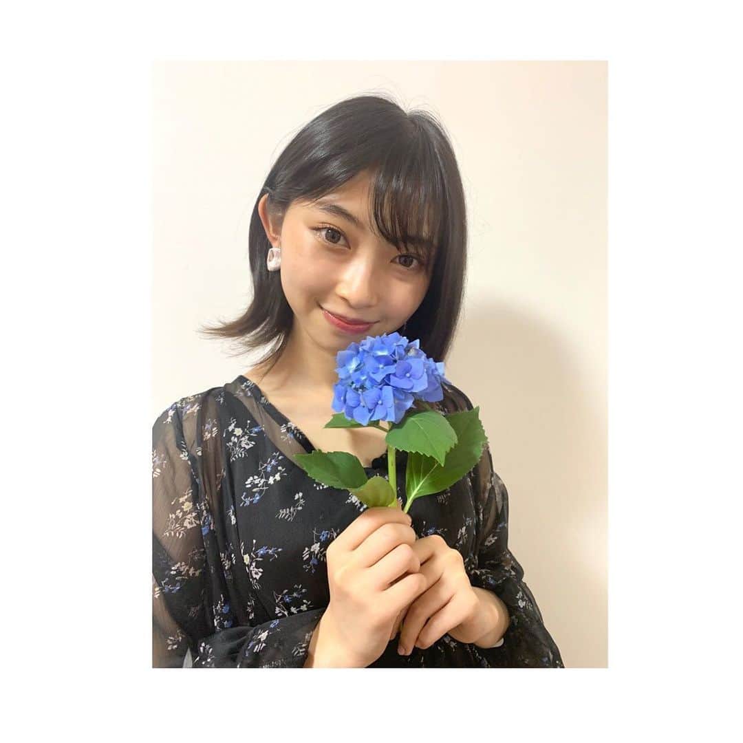 辻野かなみのインスタグラム：「﻿ ❤︎ ﻿ ﻿ 昨日はたくさんのお祝いコメントをありがとうございました☺️﻿ ﻿ すっごく幸せな21歳を迎える事ができました💞﻿ ﻿ ﻿ ﻿ ﻿ 今日配信の﻿ YouTube番組、とき♡バロでは！﻿ ﻿ 『かなみんお誕生日スペシャル💙』です✨﻿ ﻿ メンバーみんながお祝いしてくれました💟﻿ ﻿ サプライズも！！🥰﻿ ﻿ 是非、ご覧ください🤍﻿ ﻿ ﻿ #誕生日　#ときバロ  #紫陽花﻿ #辻野かなみ#かなみん#とき宣﻿ #超ときめき宣伝部 ﻿ #instagood #instalike #followme」