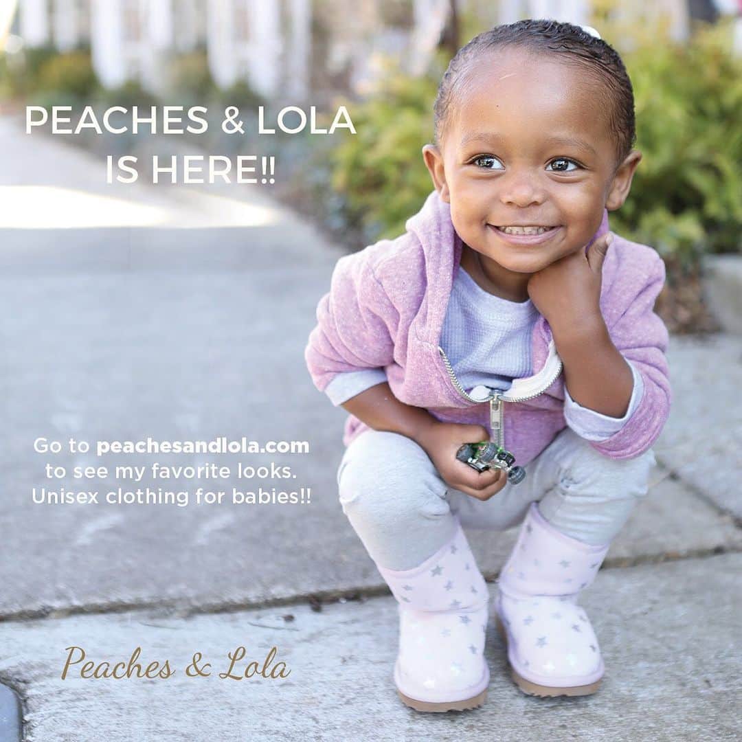 ケシア・ナイト・プリアムさんのインスタグラム写真 - (ケシア・ナイト・プリアムInstagram)「SURPRISE... @ThePeachesAndLola is LIVE!! We have a special Mother’s Day limited edition capsule collection of Ella’s favorite looks. Shop online now at PeachesAndLola.com !!!!」5月11日 1時20分 - keshiaknightpulliam