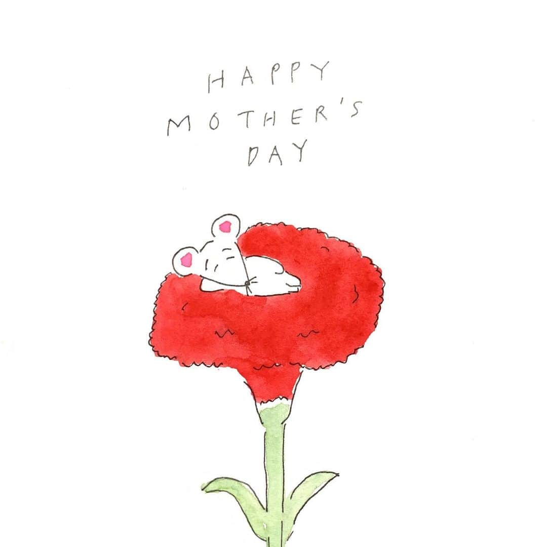 ハルペイさんのインスタグラム写真 - (ハルペイInstagram)「💐 母の日だね✨ 世界中のお母さん、お疲れさまです🙏 . #母の日 #お母さんありがとう  #mothersday  #カーネーション#carnation #presentformum .  #harupei#ハルペイ#doodle#draw#drawing#illustrator#illustration#japan#絵#雑貨#湘南#イラスト#イラストレーター#ゆるい#茅ヶ崎ランチ」5月10日 20時16分 - harupeipei
