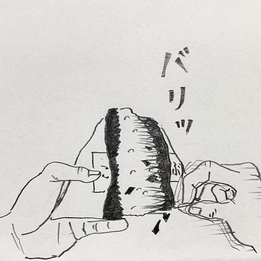 新山大さんのインスタグラム写真 - (新山大Instagram)「よし！二週間連続投稿達成！！ #三コマ漫画 #3コマ漫画 #一日一作品 #14作品目 #おにぎり #onigiri」5月10日 22時00分 - dai_niiyama