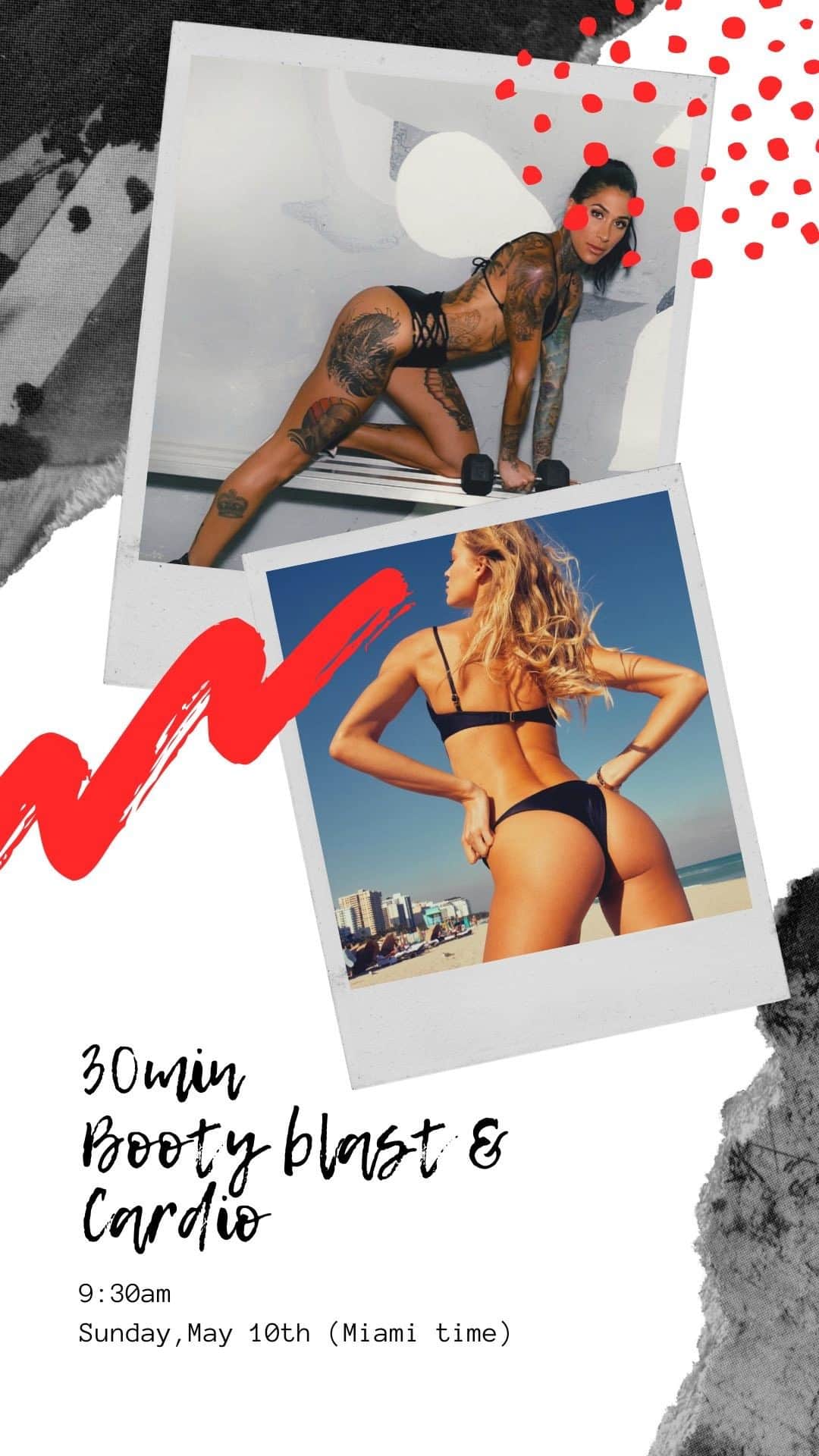 ヴィタ・シドルキナのインスタグラム：「30 min focused on butt and legs💪🏻」