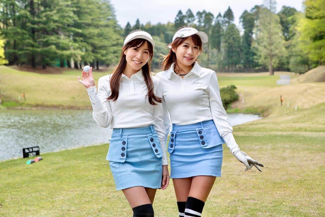 高沢奈苗さんのインスタグラム写真 - (高沢奈苗Instagram)「. 先日のJ.JANE撮影ラウンド🏌️‍♀️ . 双子コーデもしました💙🤍 . 大人っぽいスタイルが好きな方におすすめ☺️ . . . #golf #j_jane #j_jane_golf #ゴルフ#ゴルフ女子#女子ゴルフ#ラウンド#ゴルフファッション#四街道ゴルフ倶楽部」5月11日 10時28分 - nanaetakasawa