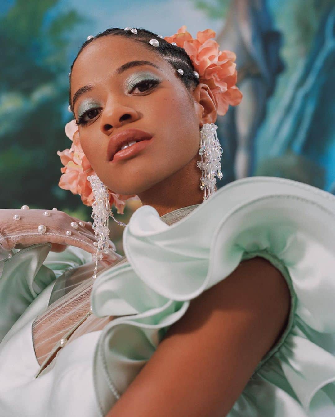 のインスタグラム：「Happy Birthday, @kilokish! 🌸#rodarte #kilokish」