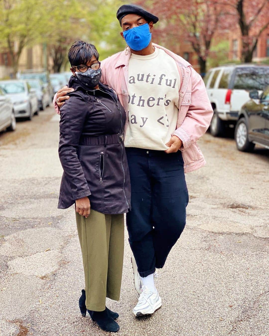 Paul Octaviousのインスタグラム：「A Beautiful Mother’s Day <3 ...odd but beautiful.  Today we celebrate and honor our mothers & chosen mothers who have given us their hearts.  So thank you, mothers and all that you do.  I almost forgot what it’s like to hold mom and take a portrait. When it safe for you to do so, make sure you take a photo of you and yours.」