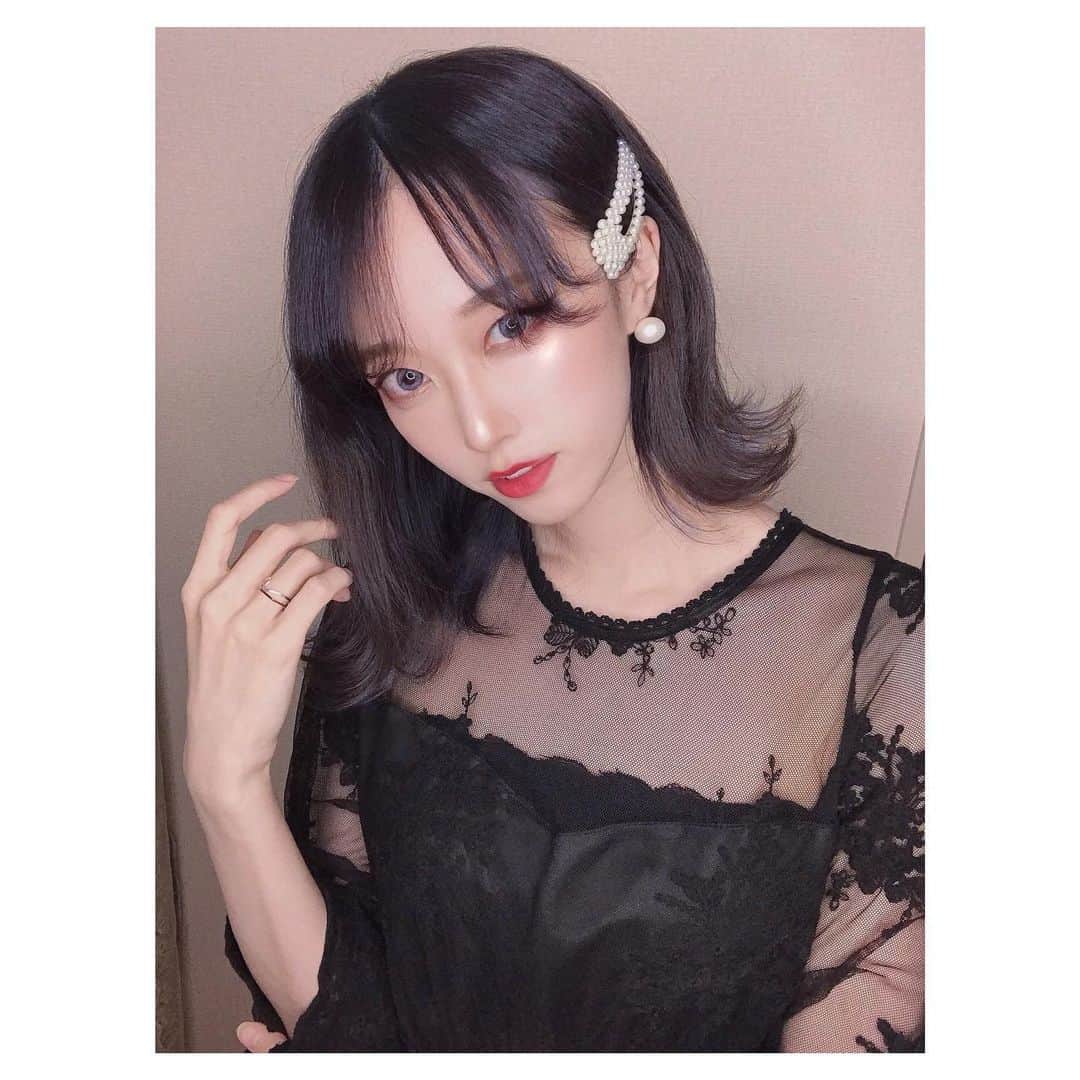 のインスタグラム：「. #ring#black#셀스타그램#얼스타그램#스타일#셀피」