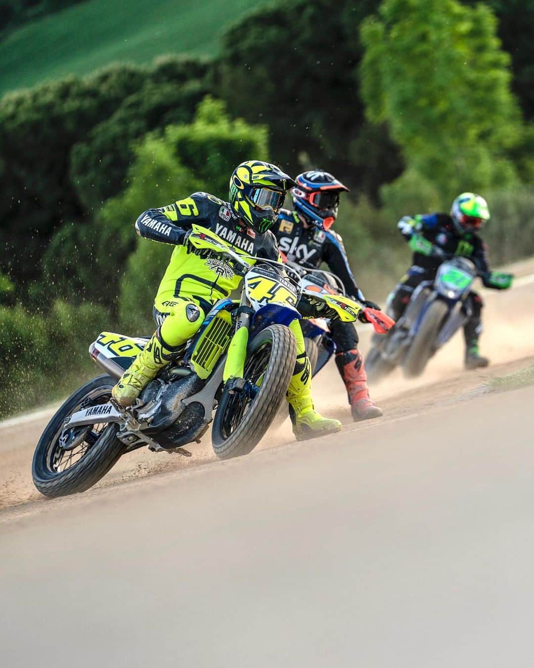 バレンティーノ・ロッシのインスタグラム：「Tornare dopo qualche mese al Ranch è stato emozionante come la prima volta 🤤 📸 @camilss」