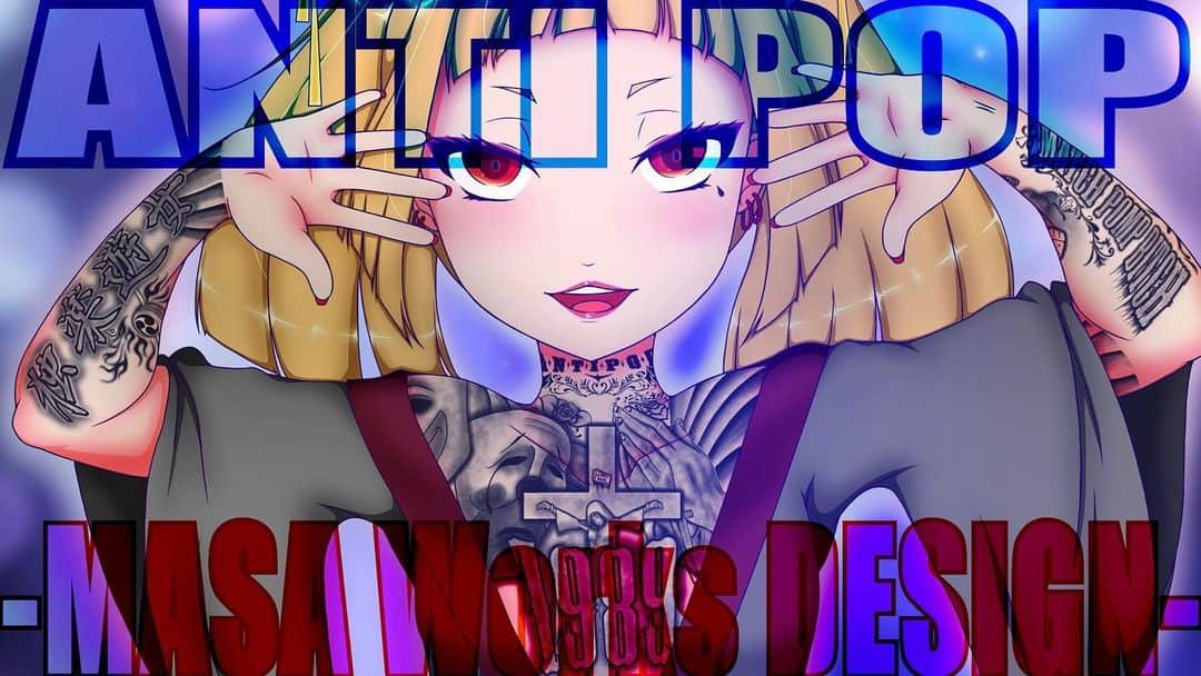 まさのインスタグラム：「ANTIPOP  https://play.google.com/store/music/album/MASA_Works_DESIGN_ANTI_POP?id=Bebwin2nvf6yew4pg56urhwjeda  #masaworksdesign」