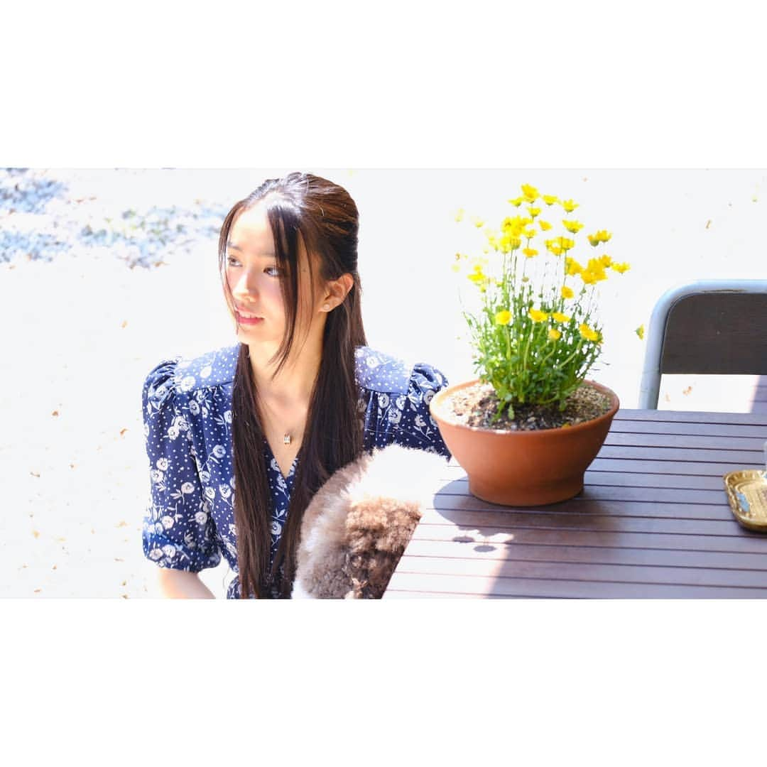 kokiさんのインスタグラム写真 - (kokiInstagram)「Relaxing in the garden ☀️🌱🌿 📷 by sis 💓」5月11日 15時08分 - koki