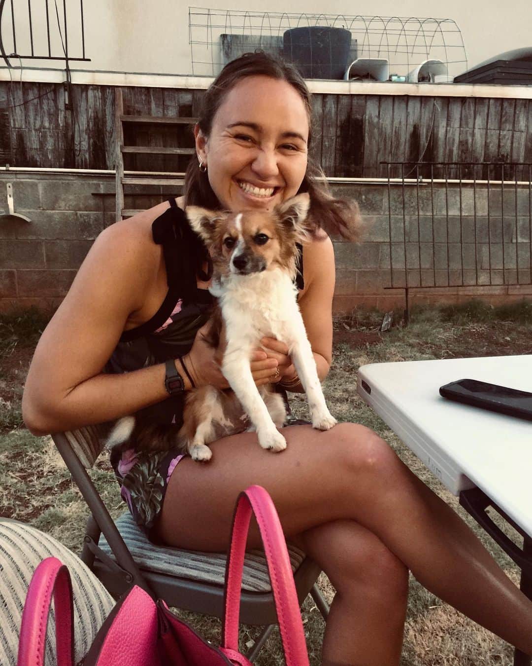 カリッサ・ムーアのインスタグラム：「I’m a dog mom haha. Looking forward to the real thing one day... but not anytime soon💕☺️」