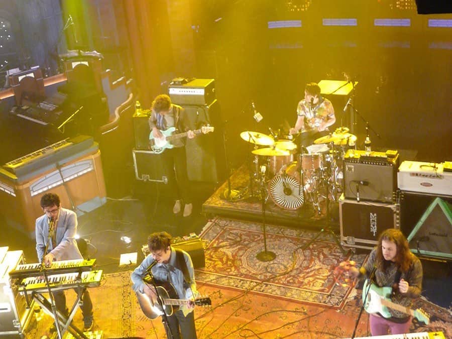 MGMTさんのインスタグラム写真 - (MGMTInstagram)「More Congratulations-era archives! Here we are on Letterman, 5/11/10. We played “Brian Eno” on air, and an entire set for the webcast special.」5月12日 5時14分 - whoismgmt