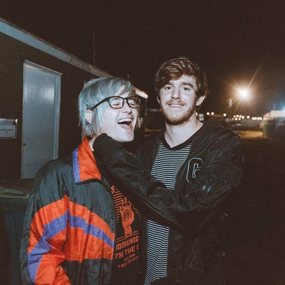 Ghastlyのインスタグラム：「Me n my brother @nghtmre are goin b2b for edc stream :)」