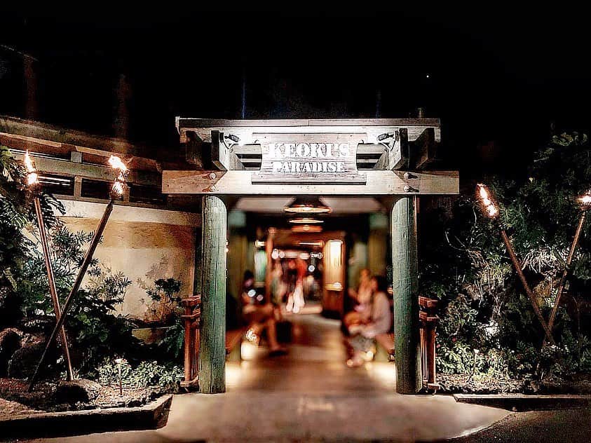 能美黎子さんのインスタグラム写真 - (能美黎子Instagram)「・ カウアイ島のグルメ編。 ・ 美味しかったのは、 「Keoki's Paradise キオーキズ・パラダイス」 @keokisparadise ・ 島スタイルの美味しい料理を楽しめる シーフードを専門としたお店。 ・ 店内は、滝などがあり緑豊かな 熱帯の楽園のような雰囲気。 生ライブ音楽が楽しめるのがとても良かったです。 ・ どれを食べても美味しくて カウアイ島に行った際にはまたお伺いしたいお店。 ・ かなり人気のお店なので、 予約は必須。 ・ #keokisparadise #keokisparadisekauai #カウアイ島 #カウアイ島グルメ #ハワイ好きな人と繋がりたい #旅行気分 #思い出グラム #思い出pic #東京女子部 #ハワイ#時差スタグラム #旅行コーデ #コロナウイルスが早く終息しますように #コロナに負けるな #旅したくなるフォト #おもいでぐらむ #ハワイ旅行 #ハワイグルメ #ハワイレポ#royalhawaiianhotel #hawaii #hawaiitrip #自粛生活 #海外旅行好きな人と繋がりたい #旅行できる日を楽しみに #またいつか #おうち時間 #過去ピク #タビジョ#美黎旅」5月11日 21時13分 - reikonohmi