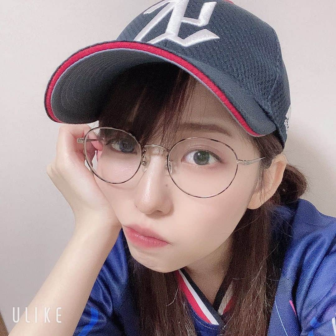 國井紫苑のインスタグラム：「早く野球観戦したいなあ #東京ヤクルトスワローズ #プロ野球 #つばめ女子 #プロ野球好きな人と繋がりたい」