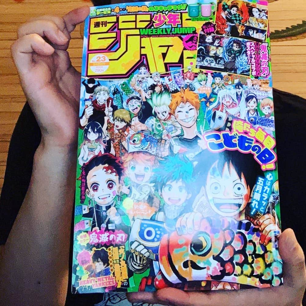 世界さんのインスタグラム写真 - (世界Instagram)「週刊連載って本当凄い。 いつもありがとー！！！！ ございます。 #週刊少年ジャンプ #ジャンプ少年世界」5月11日 22時16分 - exile_sekai_official