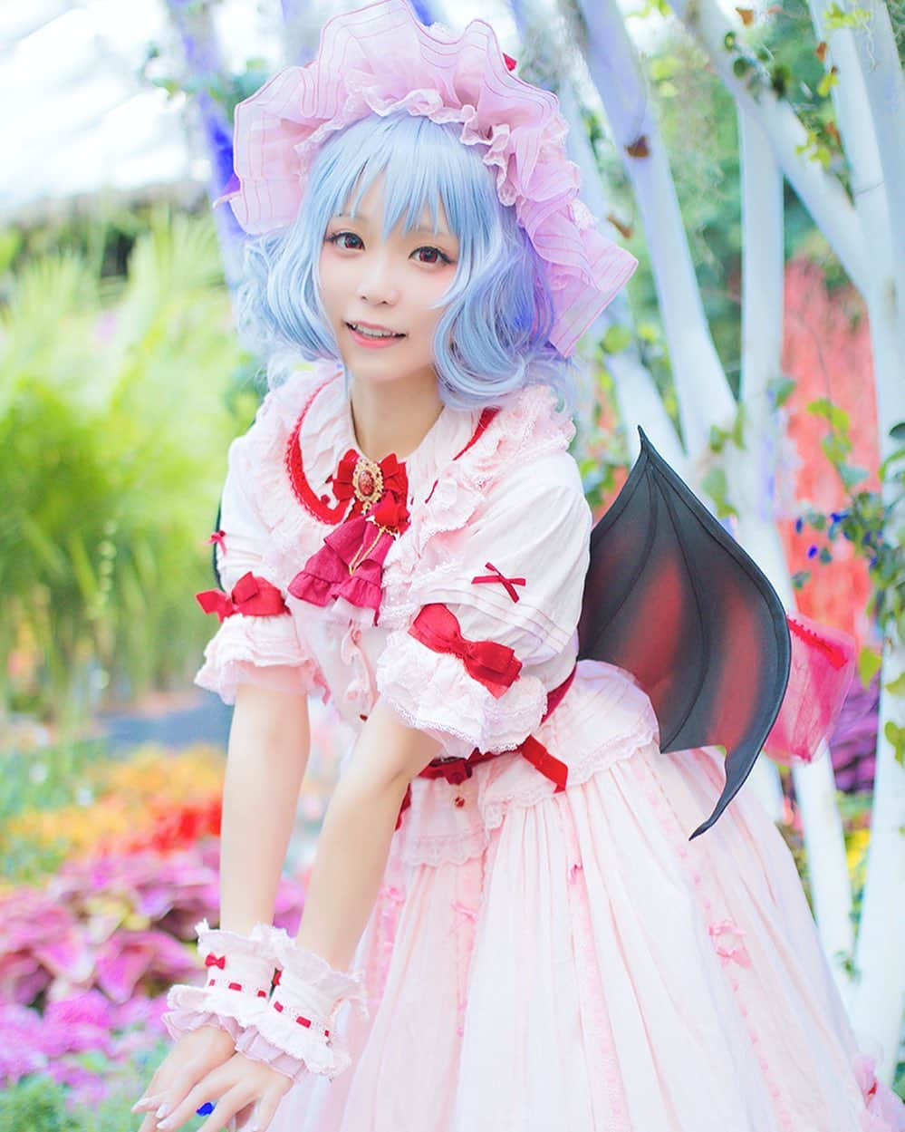 小桃さんのインスタグラム写真 - (小桃Instagram)「レミ！🦇💞✨✨✨﻿ ﻿ #cosplay #touhouproject #東方project #コスプレ #レミリア #remilia #RemiliaScarlet #remiliascarletcosplay」5月11日 23時17分 - siutao1126