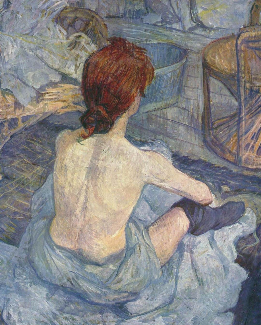 アン・アルムさんのインスタグラム写真 - (アン・アルムInstagram)「La Toilette by Henri de Toulouse-Lautrec (1889)」5月12日 0時05分 - ahnahr