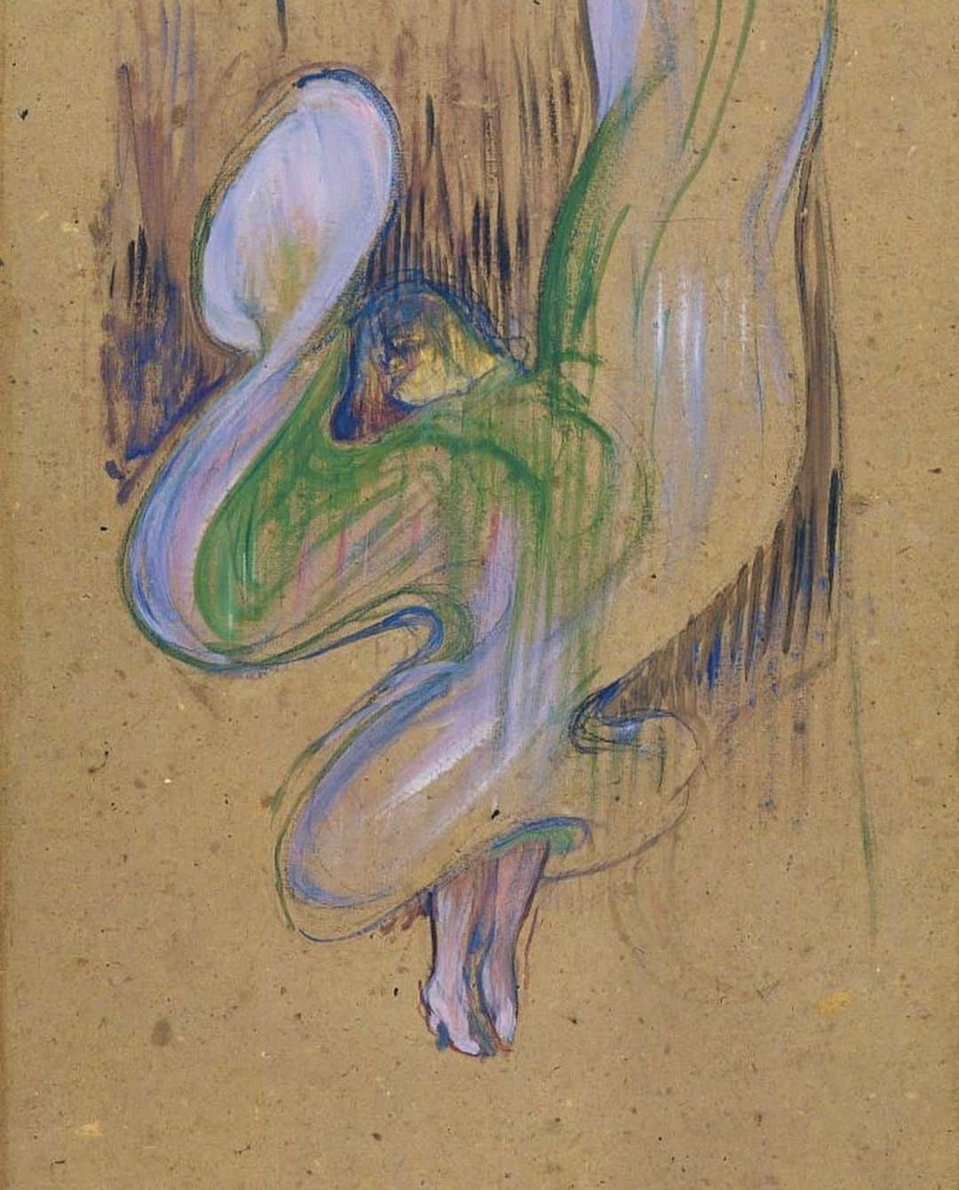 アン・アルムさんのインスタグラム写真 - (アン・アルムInstagram)「La Loïe Fuller aux Folies Bergère by Henri de Toulouse-Lautrec (1893)」5月12日 0時05分 - ahnahr