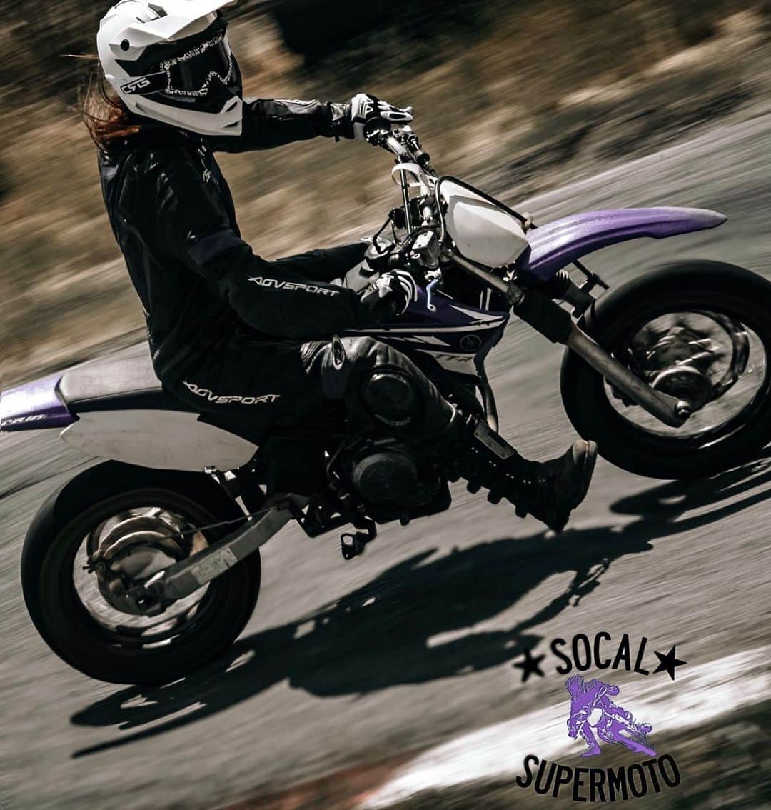 ジャクリーン・マッキネス・ウッドのインスタグラム：「Thank you @socalsupermoto for the awesome weekend! Will definitely be back!! Had a BLAST!」