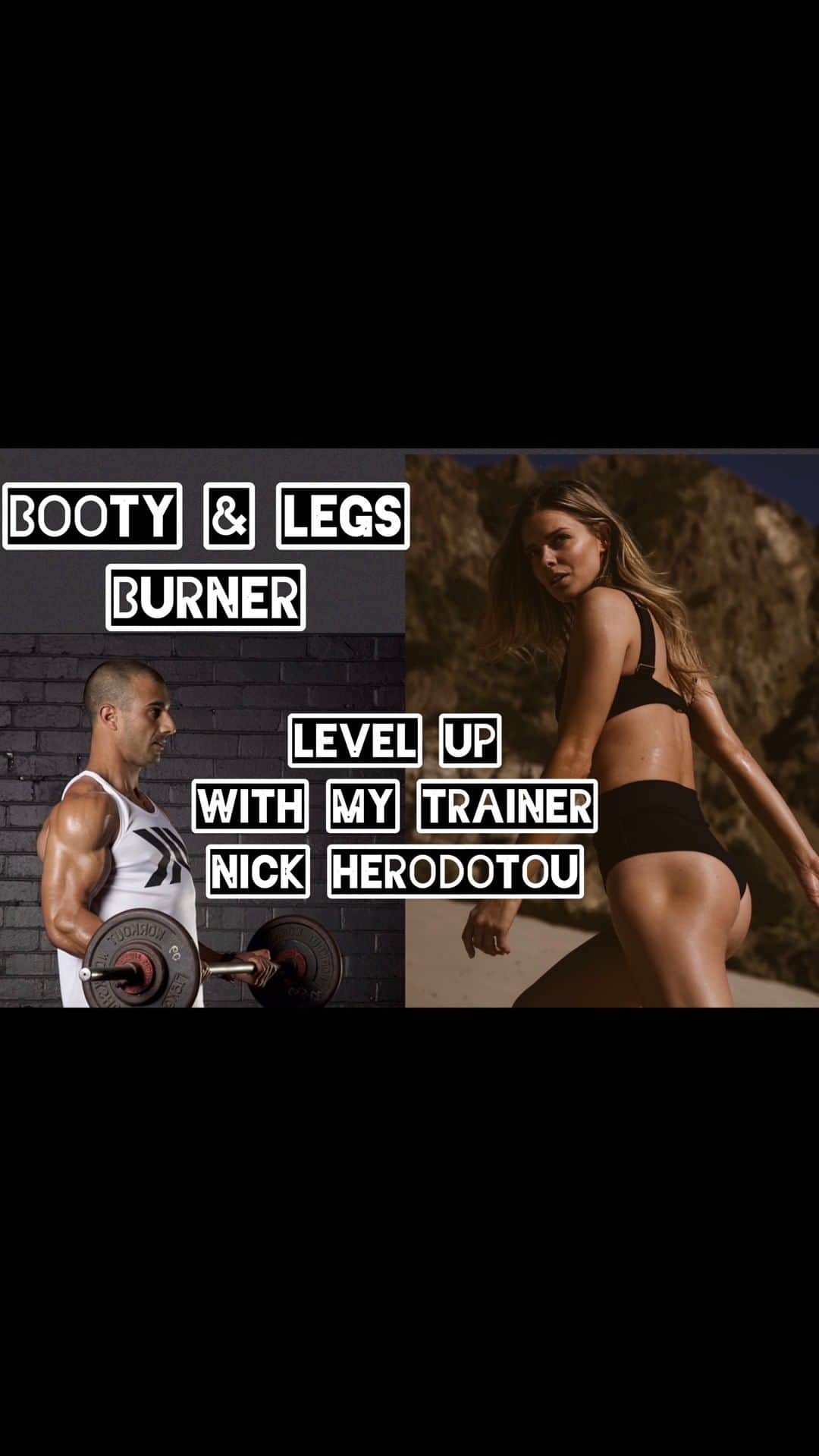ダニエル・クヌッドソンのインスタグラム：「. . -warm up Circuit 1  4 EXERCISES 3 ROUNDS ~ -1.FORWARD BACK LUNGE . . - 2. ISOMETRIC  ALTERNATING  GLUTE BRIDGE (alternating knee to chest ) -3.SIDE CLAM HIP ABDUCTION -4. PULSE SQUAT JUMP ~ Circuit 2 3 EXERCISES 3ROUNDS ~ -1.LATERAL LUNGE INTO CURTSEY -2.COMMANDOS KICK BACK (start on elbows hands back elbows kick back ) -3.FROG PUMP  Nick Herodotou @nick.herodotou Has been my personal trainer for the past two years  Originally from Australia  He is the Head trainer at S10 Training, a boutique private gym in NYC Contact: nick@s10training.com」