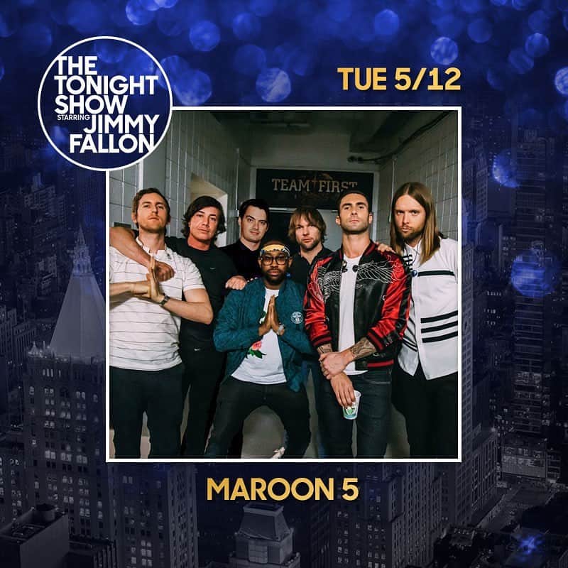 Maroon 5さんのインスタグラム写真 - (Maroon 5Instagram)「Tune-in to @fallontonight tomorrow. 🔊」5月12日 3時00分 - maroon5